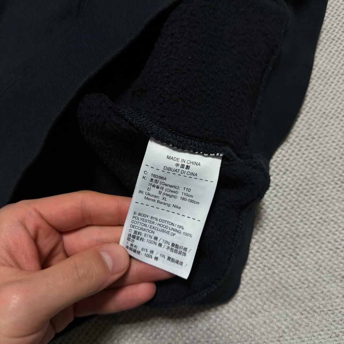 나이키 NBA 마이애미 히트 기모 후드티 상품이미지3