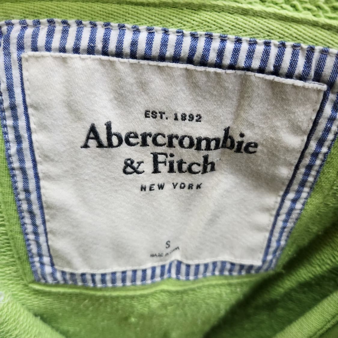 아베크롬비 Y2K 빈티지 로고 후드집업 S(S) 상품이미지5