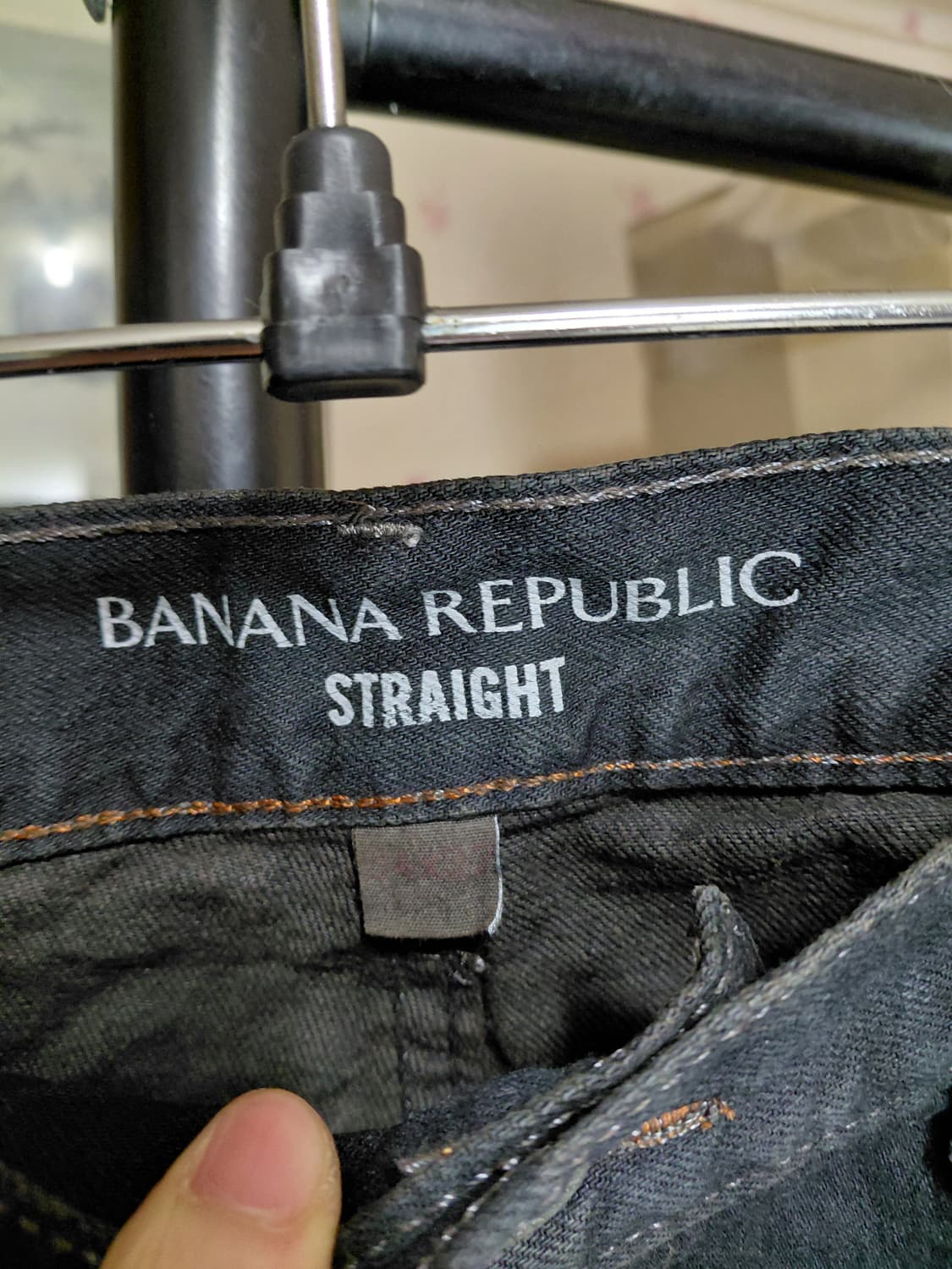 [바나나리퍼블릭]스트레이트핏 데님 청바지 34사이즈  상품이미지4