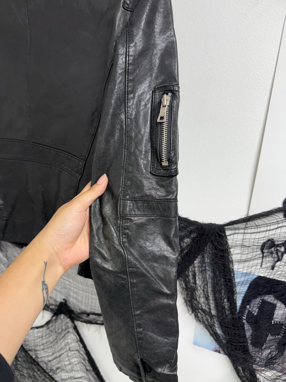 Leather jacket (양가죽)  상품이미지5