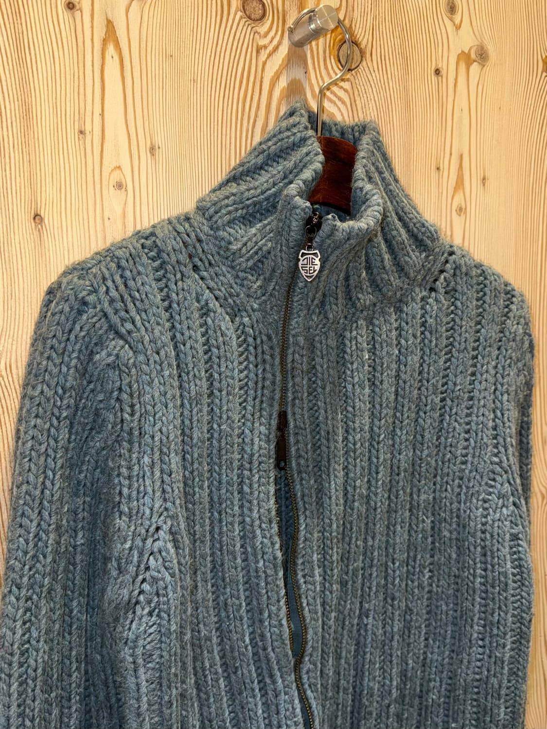 디젤 케이블 니트 집업 상품이미지3