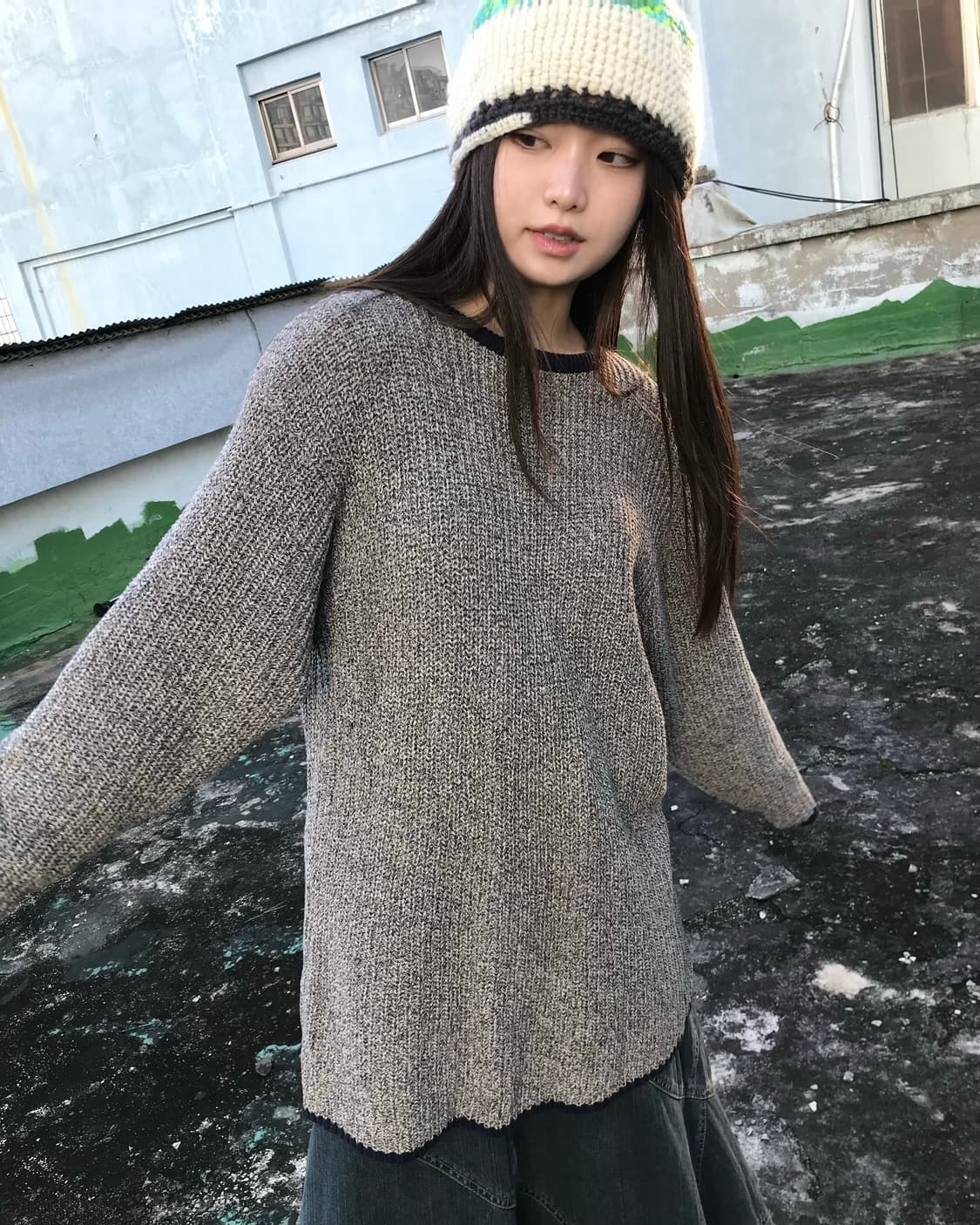 캘빈클라인 루즈핏 니트 상품이미지6