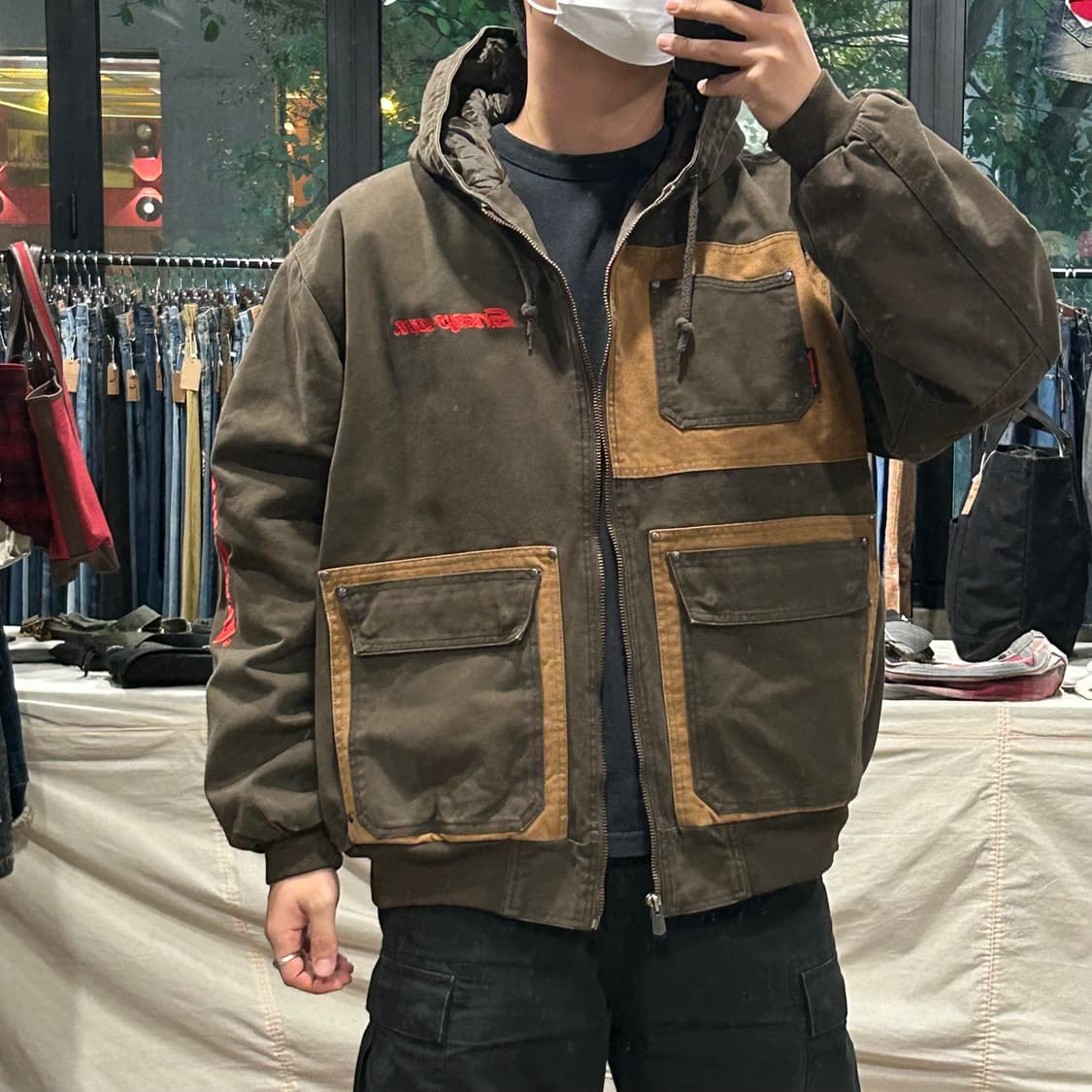 XL) 스냅온 SNAP-ON USA 퀼팅 액티브 후드 자켓 상품이미지9