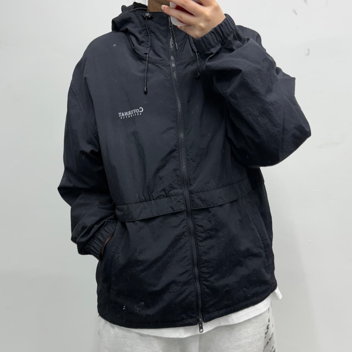 [L] 커버낫 블랙 바람막이 상품이미지1