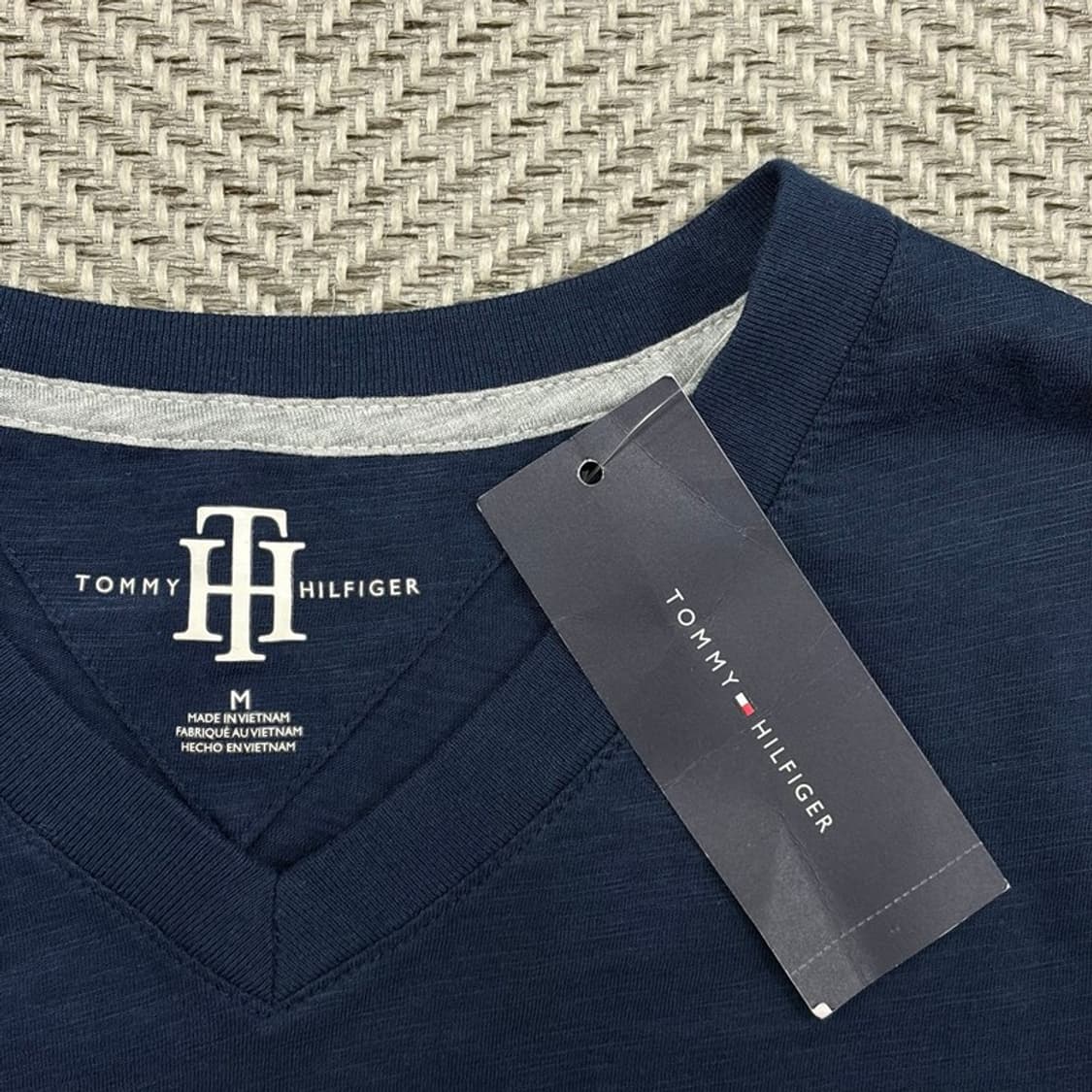 타미힐피거 아플리케 자수 티셔츠 v3122 상품이미지7