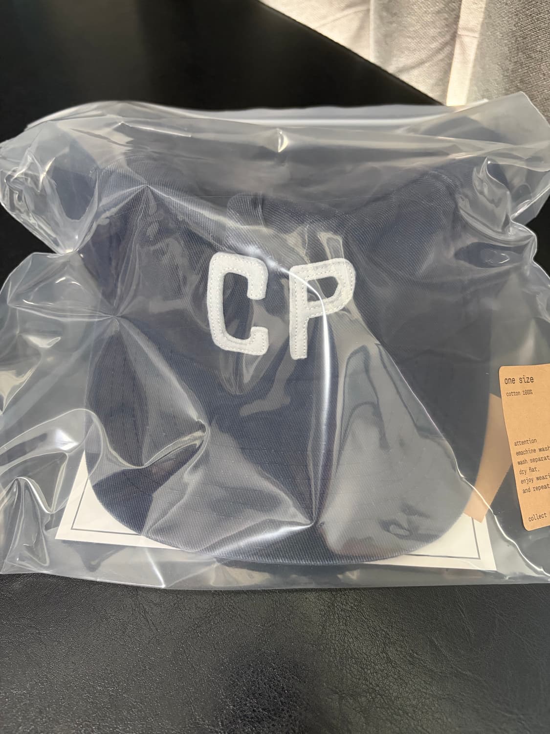 컬렉트피시스 CP 5 PANEL CAP (BLUE NAVY) 상품이미지1