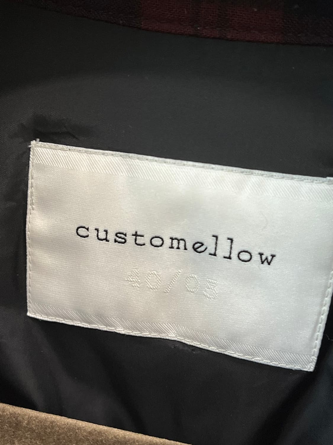 105) 커스텀멜로우 타탄 구스 패딩셔켓  상품이미지6