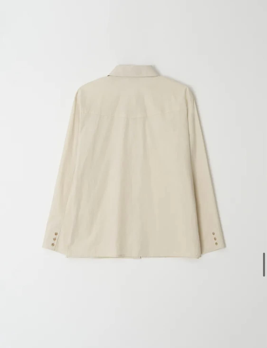 Western shirt (light beige) 상품이미지2