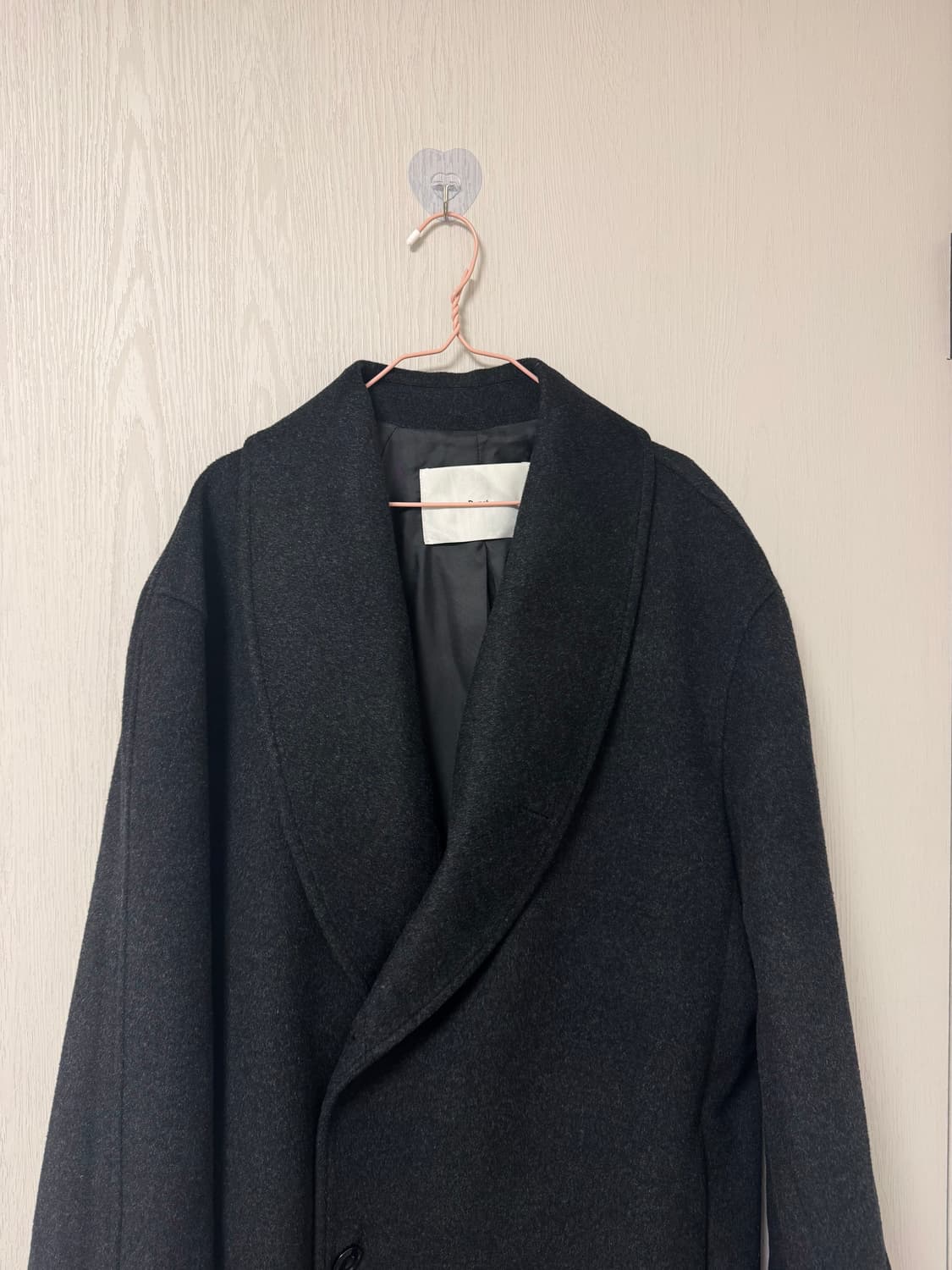 (L) 던스트 유니섹스 캐시미어 코트 상품이미지6