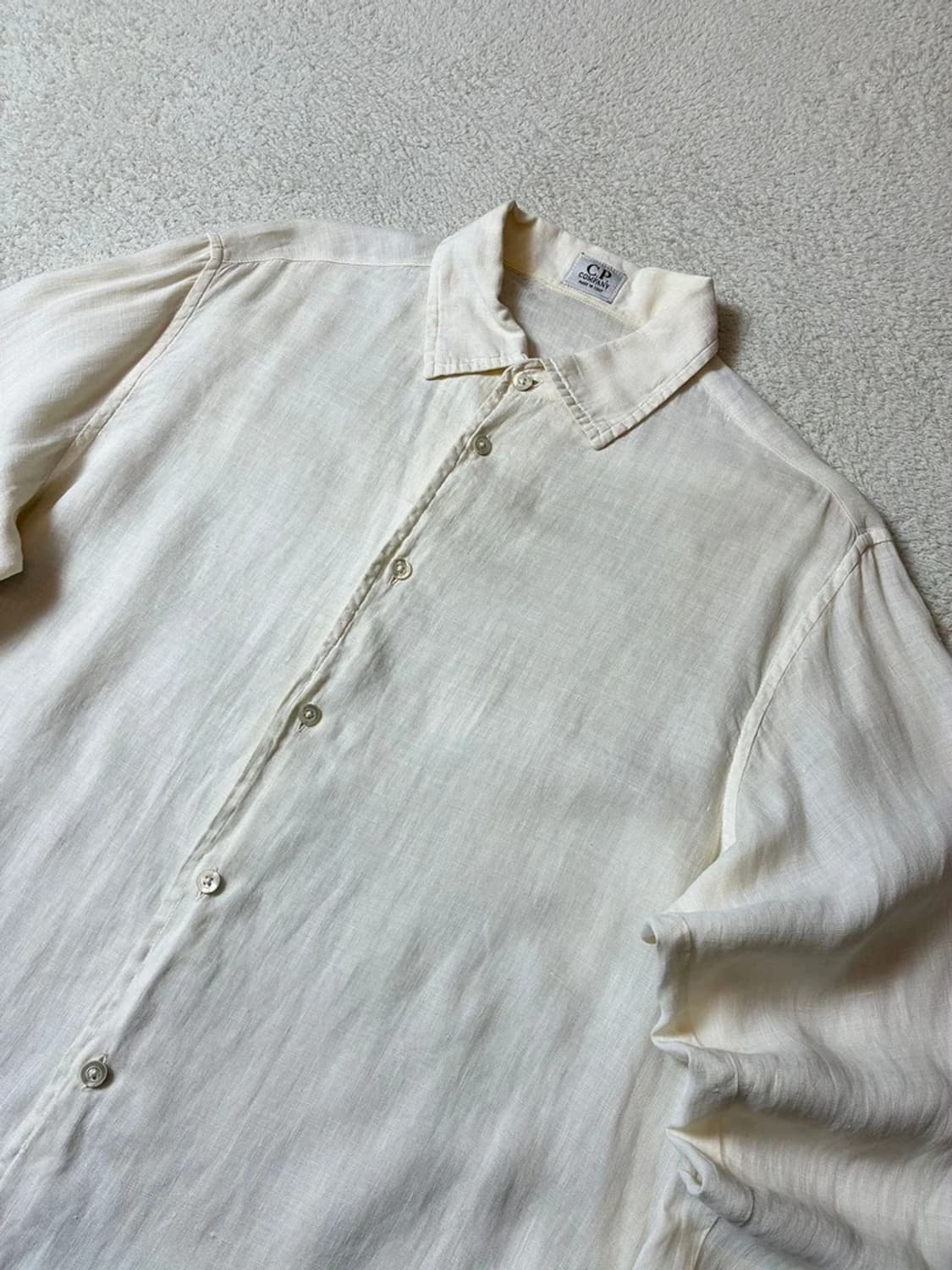 cp컴퍼니 90's 린넨 솔리드 셔츠 PN7239 상품이미지2