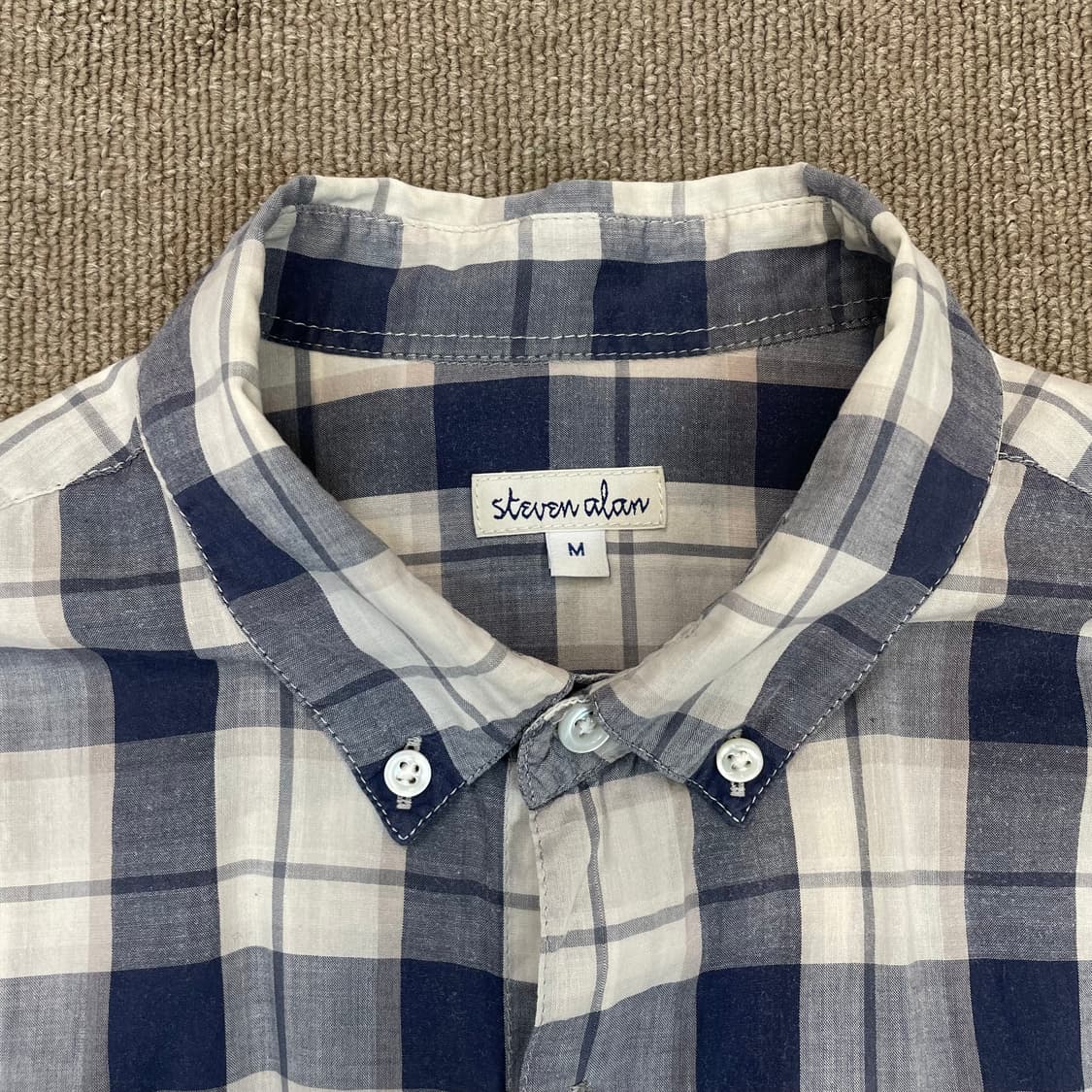 steven alan 스티브알란 체크셔츠  상품이미지2