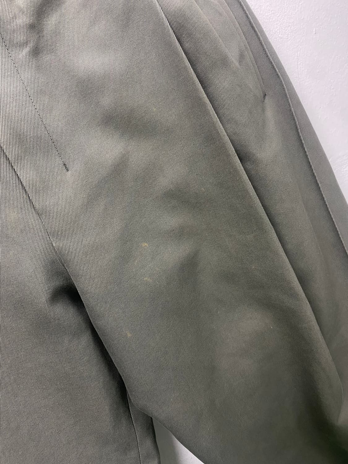  우영미 투턱 와이드 치노팬츠 [카키] 46사이즈 상품이미지8