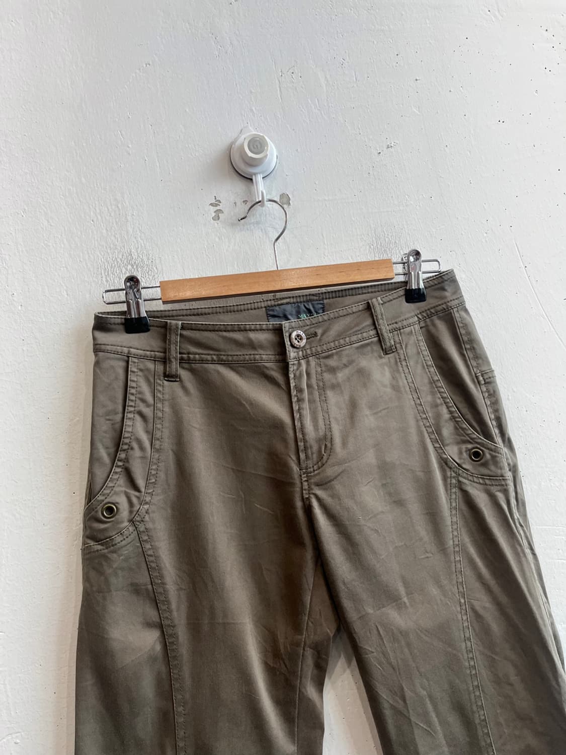 MAXOU JPN 로우라이즈 세미부츠 팬츠 우먼즈 상품이미지3