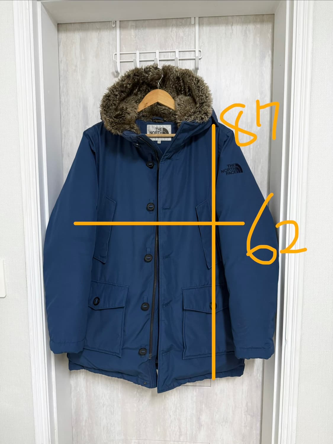 남성 105 / 노스페이스 화이트라벨 오리털 패딩점퍼 상품이미지2