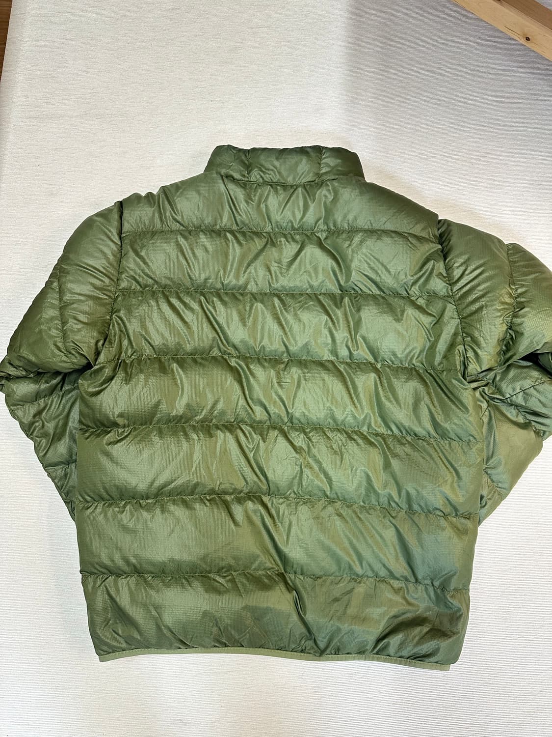 (XL)몽벨 알파인 일본 빈티지 경량 다운 그린 상품이미지2