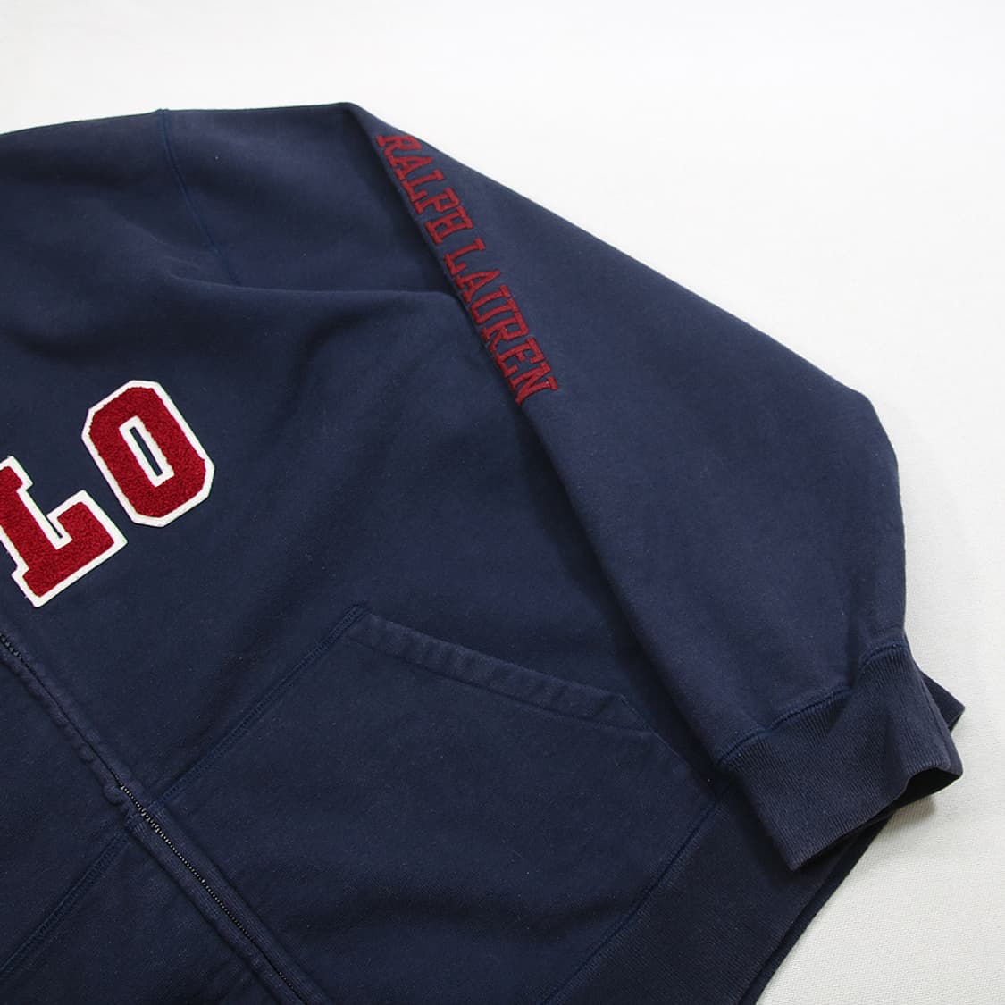 (착용컷) 폴로 랄프로렌 스웻 후드 집업 (남성용 100-103) 상품이미지7