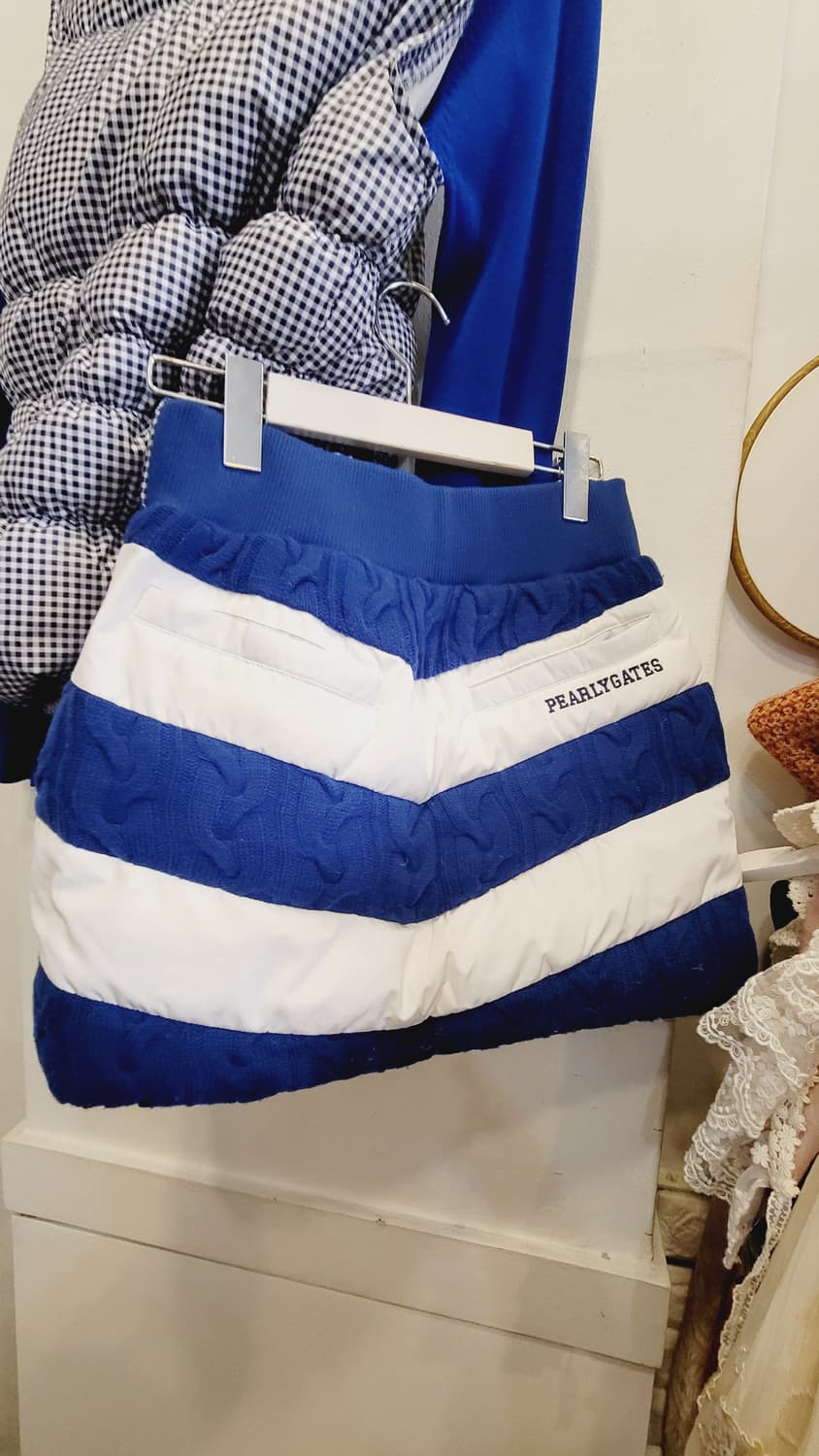 파리게이츠 구스 패딩베스트. 파리게이츠 구스스커트. 블루폴라 상품이미지7