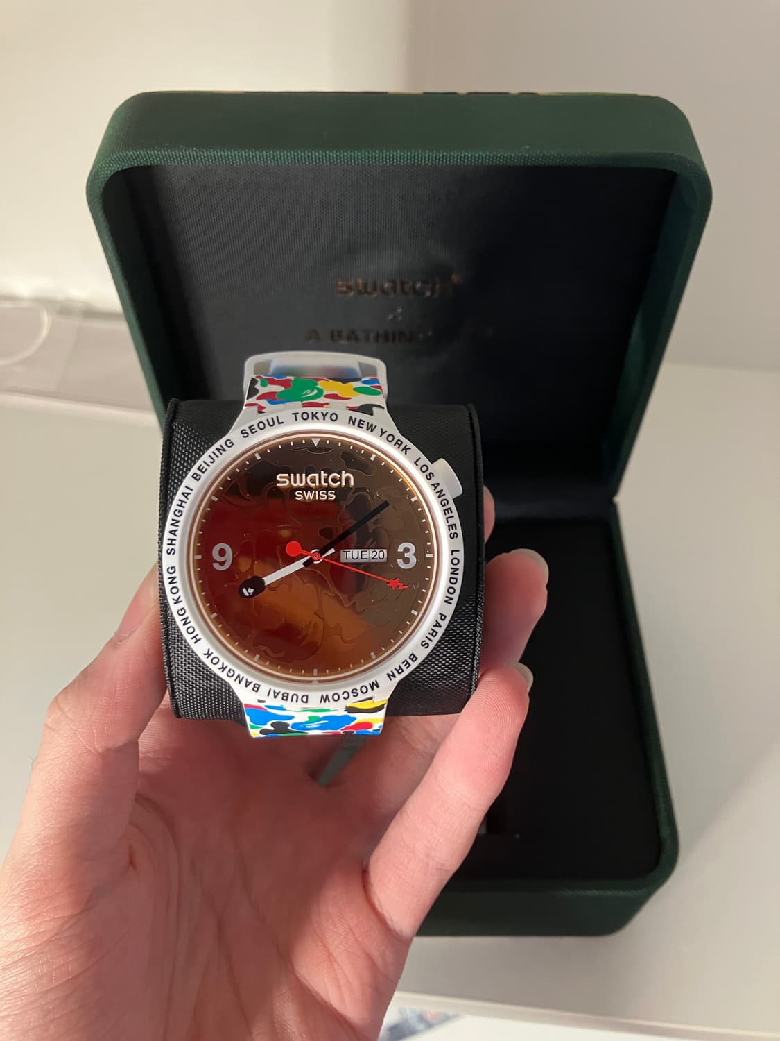 스와치 X 베이프 빅볼드 시계 상품이미지1