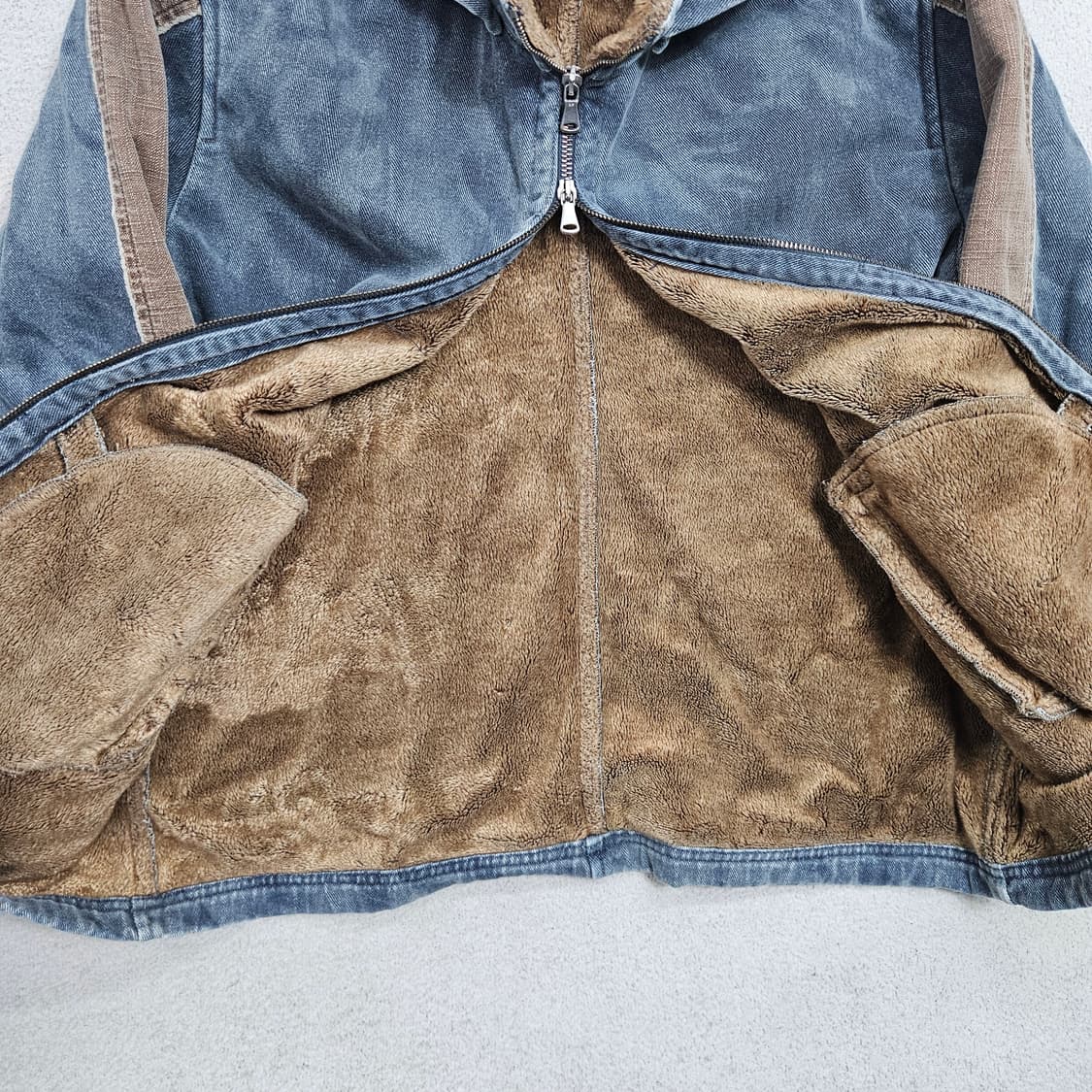 아르마니 주니어 쉐르파 후드 자켓 40 상품이미지5