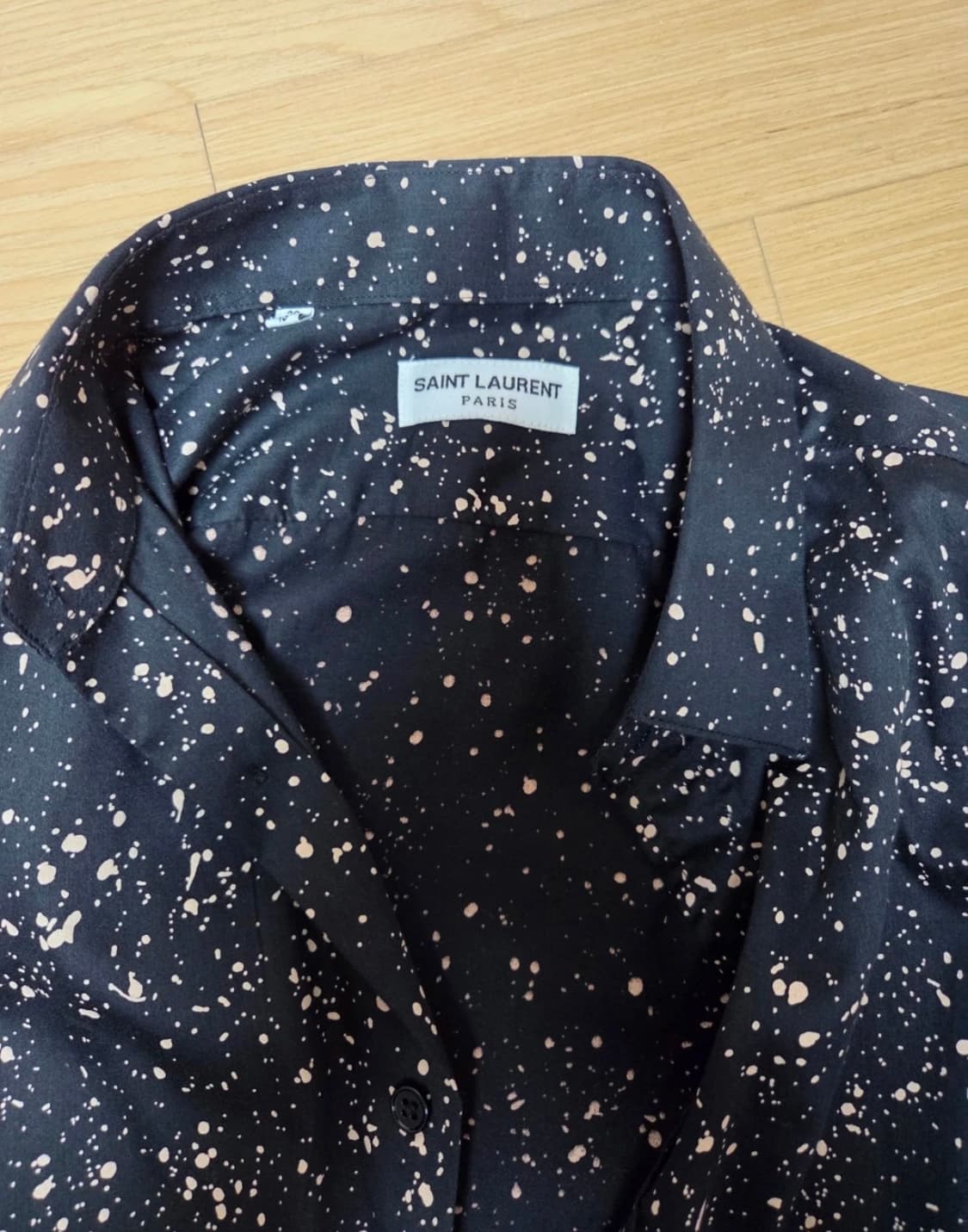 생로랑 스플레터 셔츠 36 상품이미지2