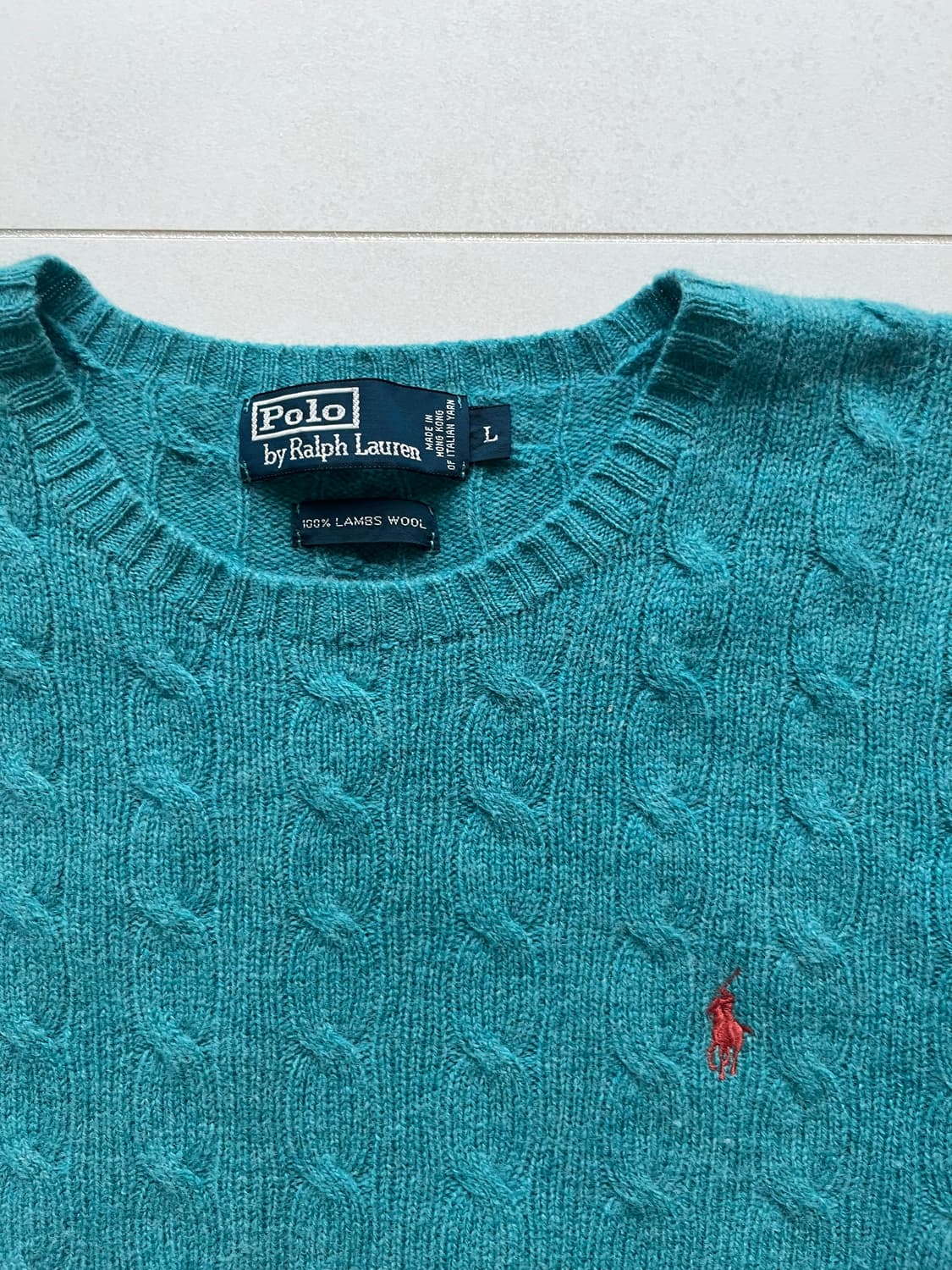 폴로 케이블 니트 상품이미지2