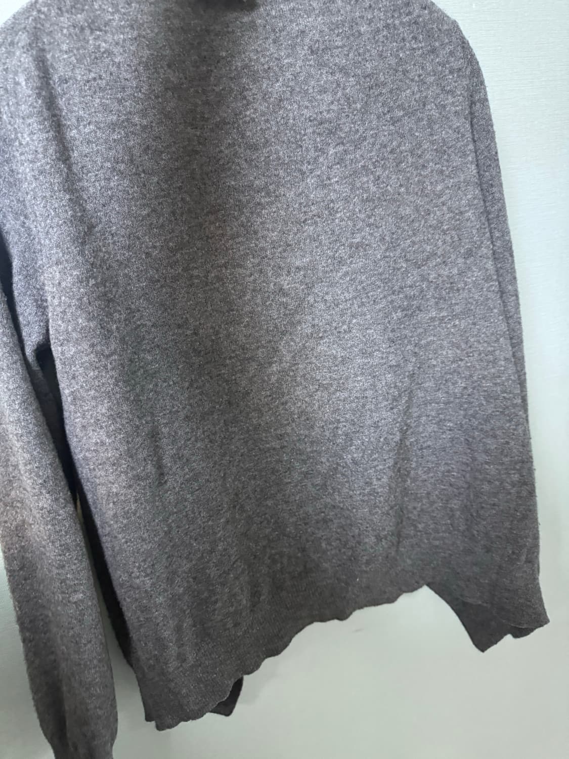 꼼데가르송 플레이 그레이 가디건 골드와펜 M 상품이미지6