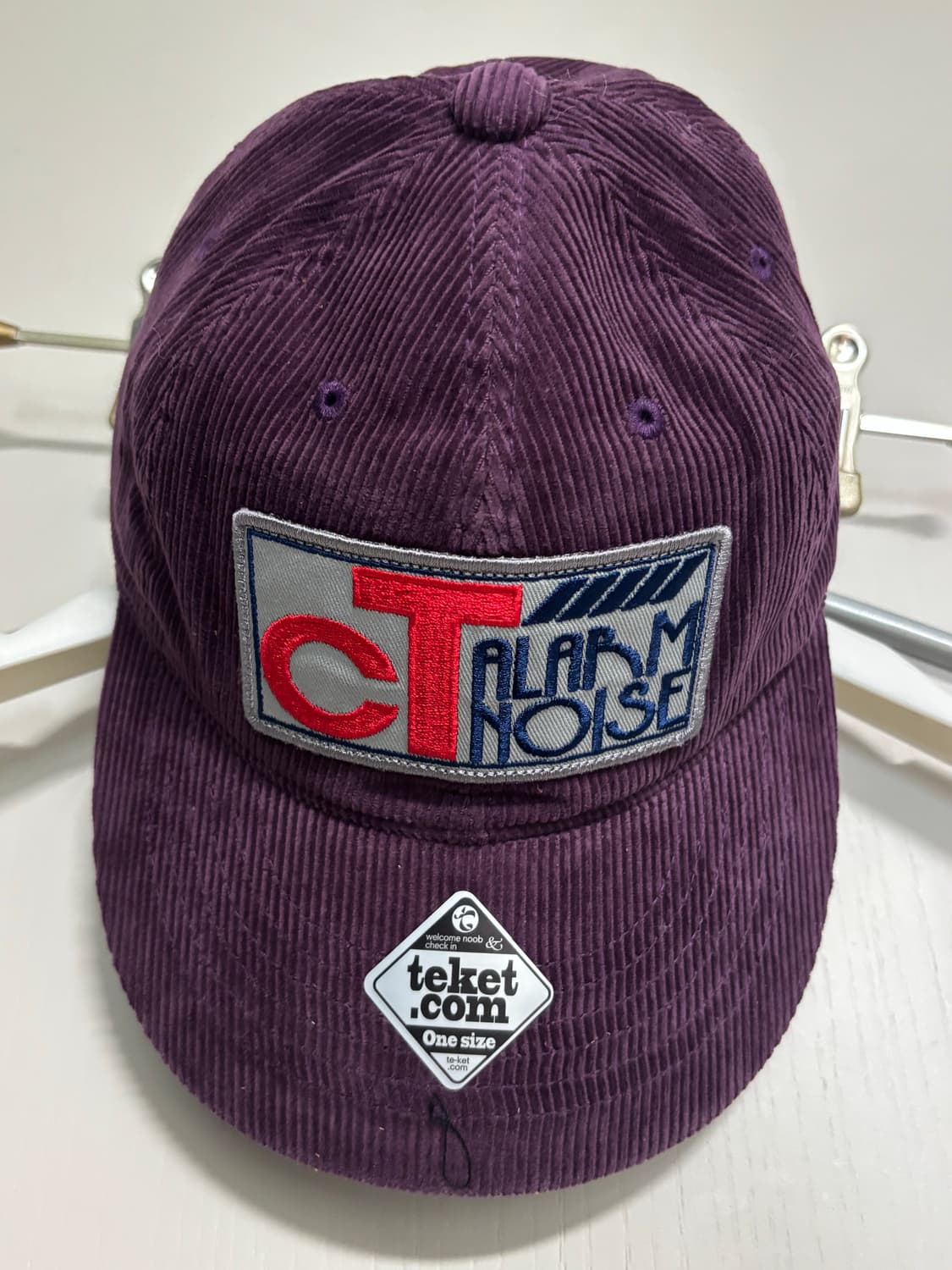 테켓 코듀로이 캡모자 퍼플 / 구매가 58,000 상품이미지1