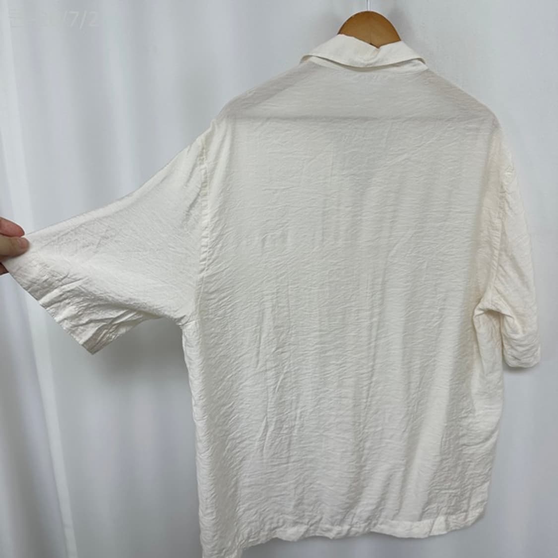 자라 남자 하늘하늘한 셔츠 남방 L /퀸 상품이미지9