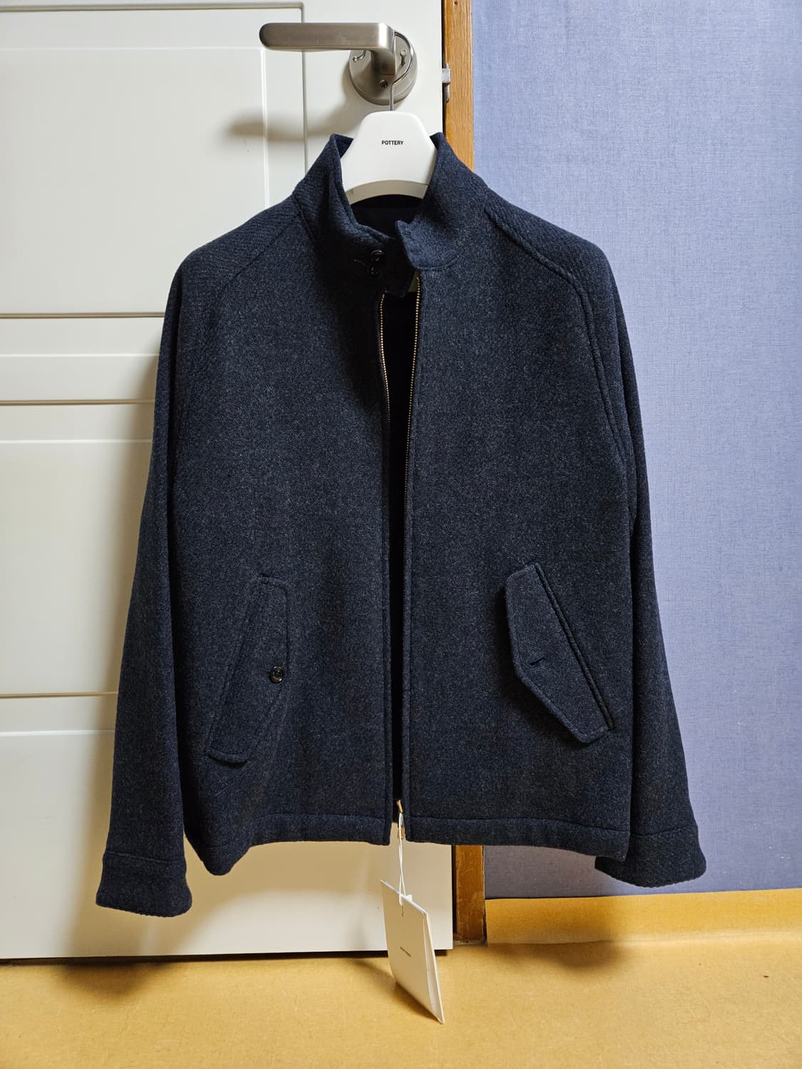 포터리 울 트위드 해링턴 자켓 1사이즈 새상품 상품이미지4