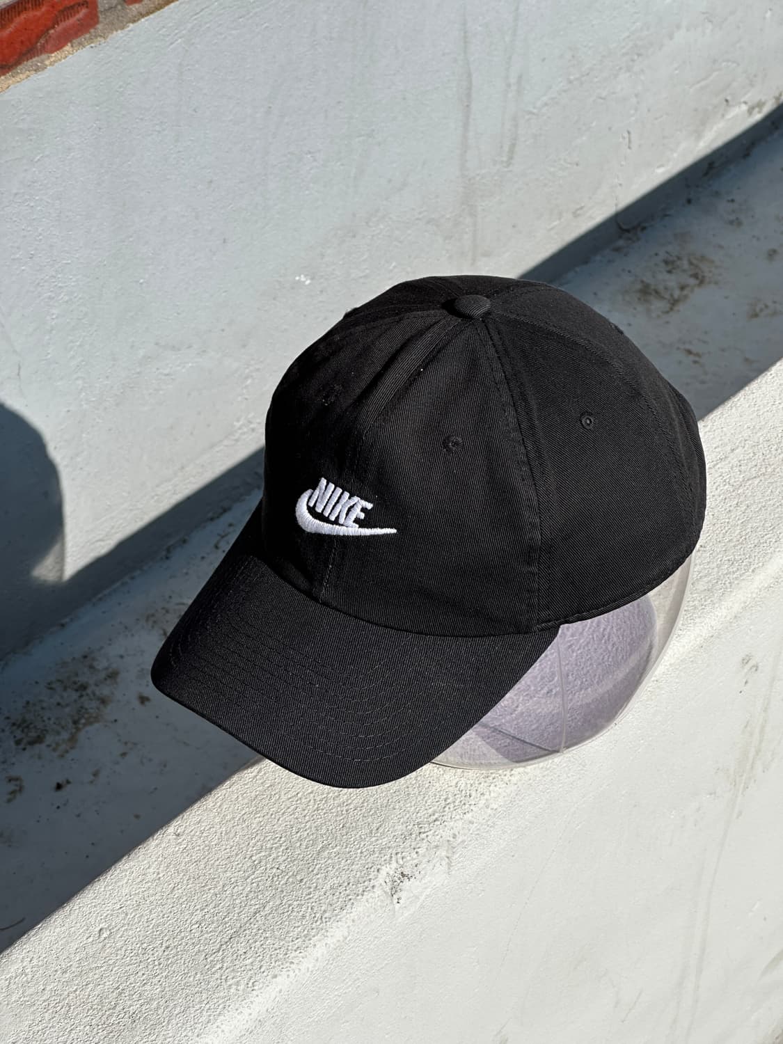 [F] 나이키 로고 퓨추라 블랙 볼캡 모자 상품이미지2