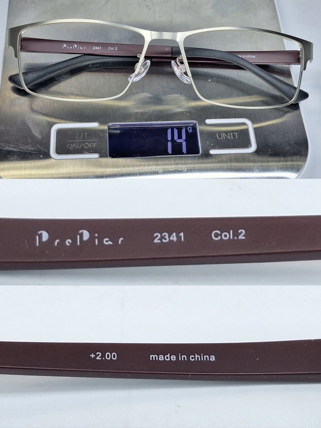 Prepiar 프레피아 2341 비즈니스 클래식 스퀘어 안경테 안경/일본 상품이미지7