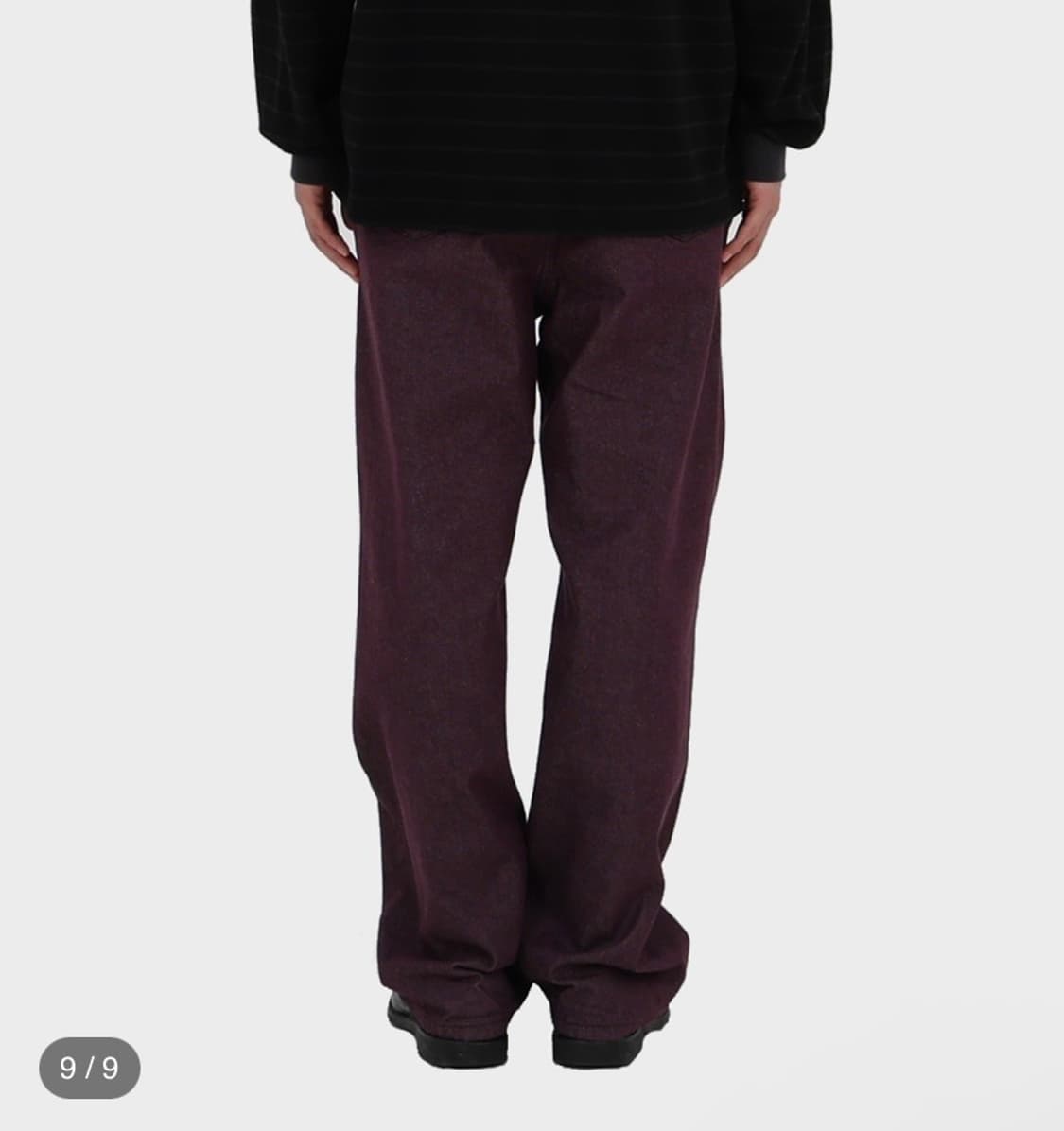 HOMLY 5p denim pants (plum) 1 사이즈 상품이미지9