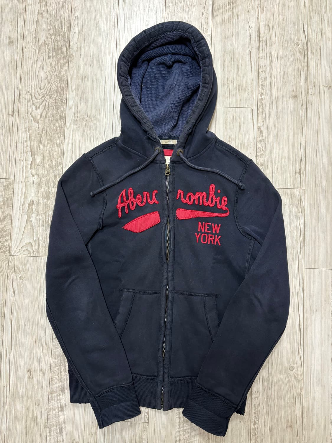 아베크롬비 후드집업 네이비 m 상품이미지1
