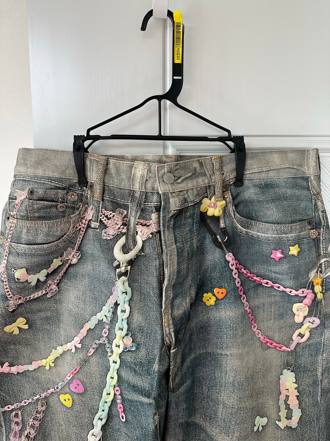 아크네 스튜디오 배기 핏 진 미드 블루 54 상품이미지4