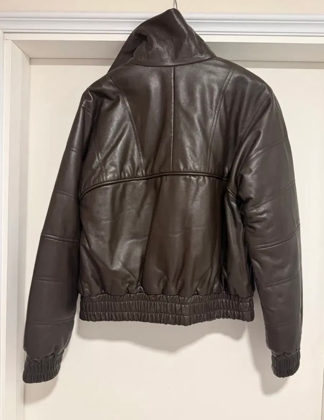 기마구아스 gimaguas 레더 하이넥 점퍼 상품이미지2