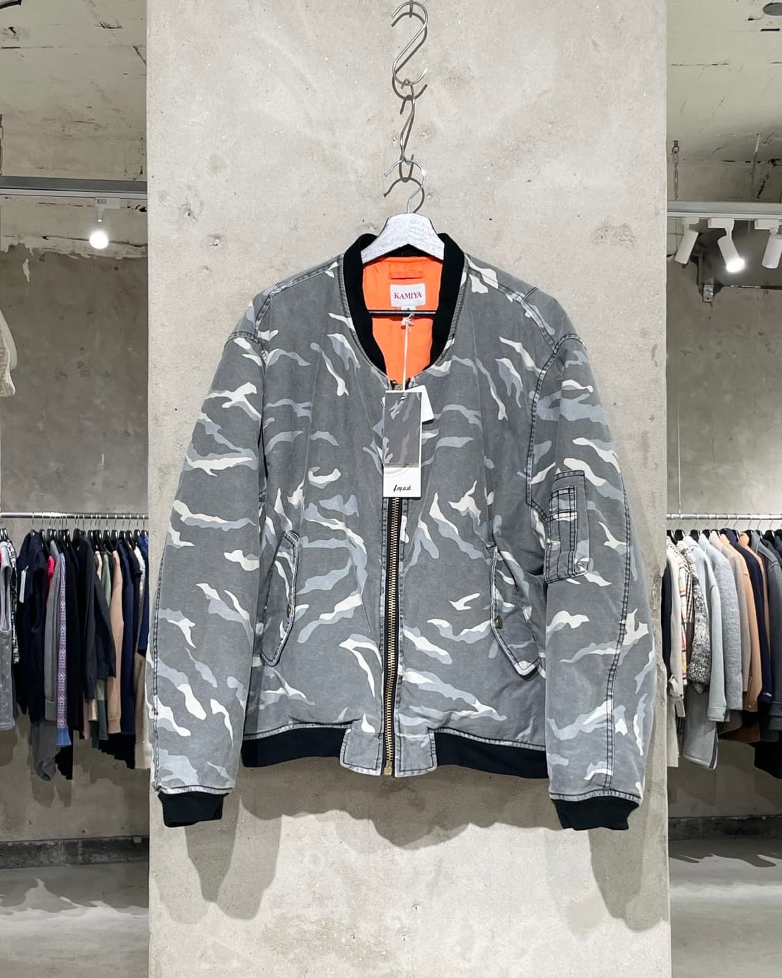 카미야 카모 플라쥬 ma-1 리버시블 자켓 상품이미지1