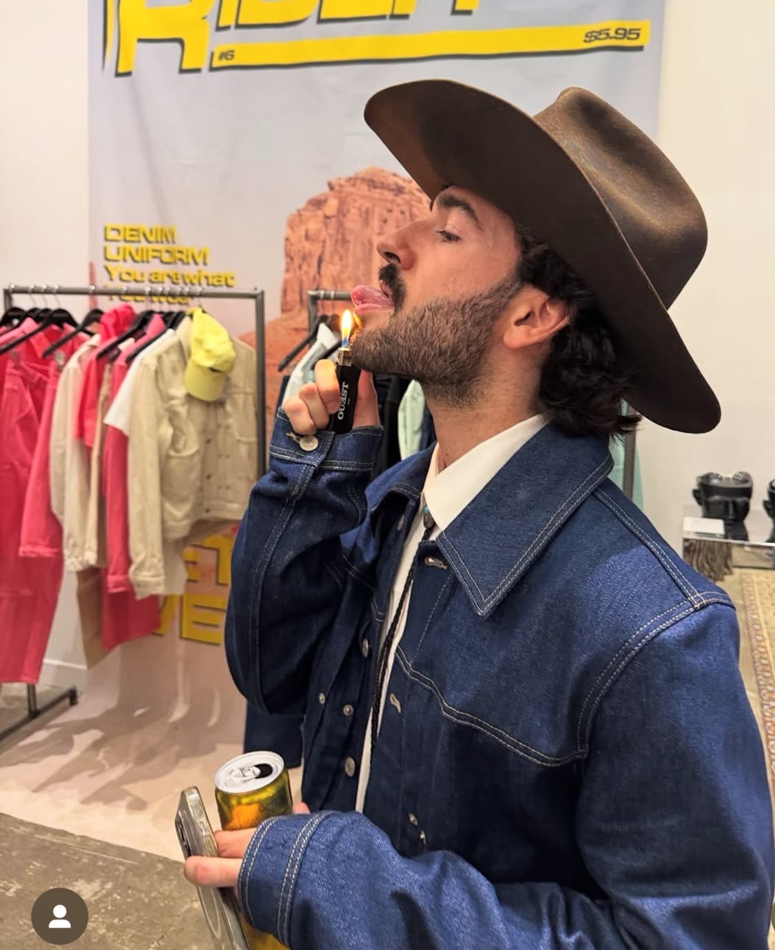 [ Ouest ] THE DENIM JACKET INDIGO 상품이미지8