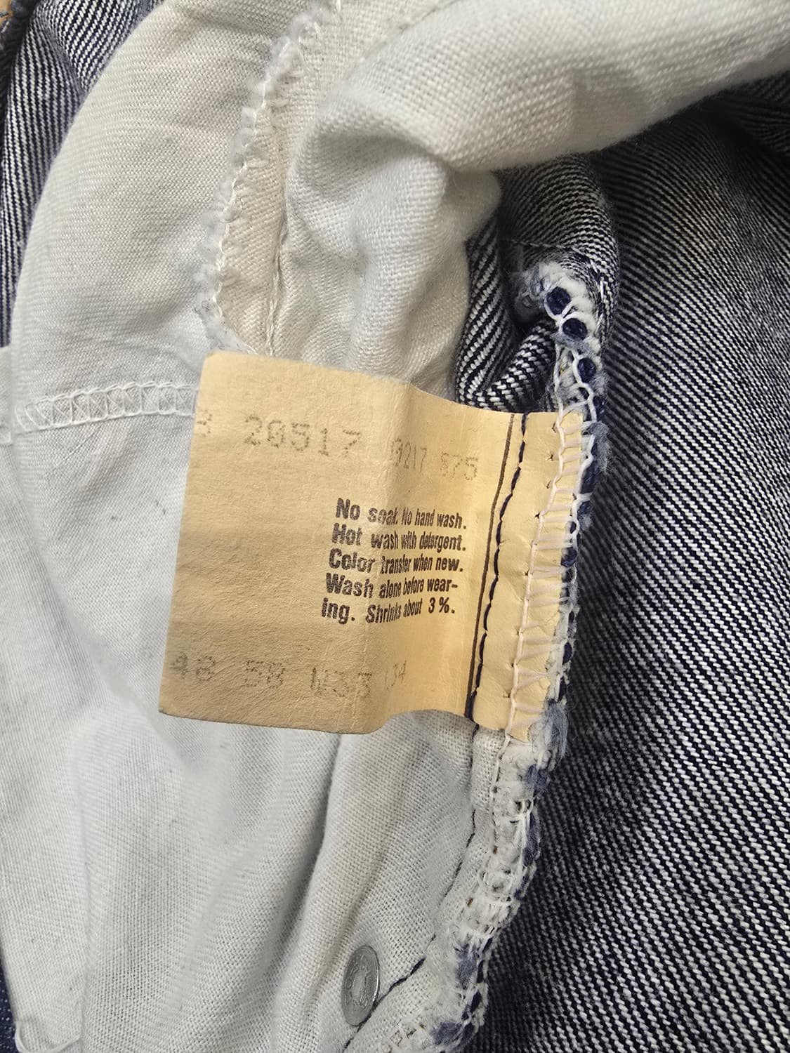 80's Levis 517 33x34 (Orange Tab) 상품이미지7