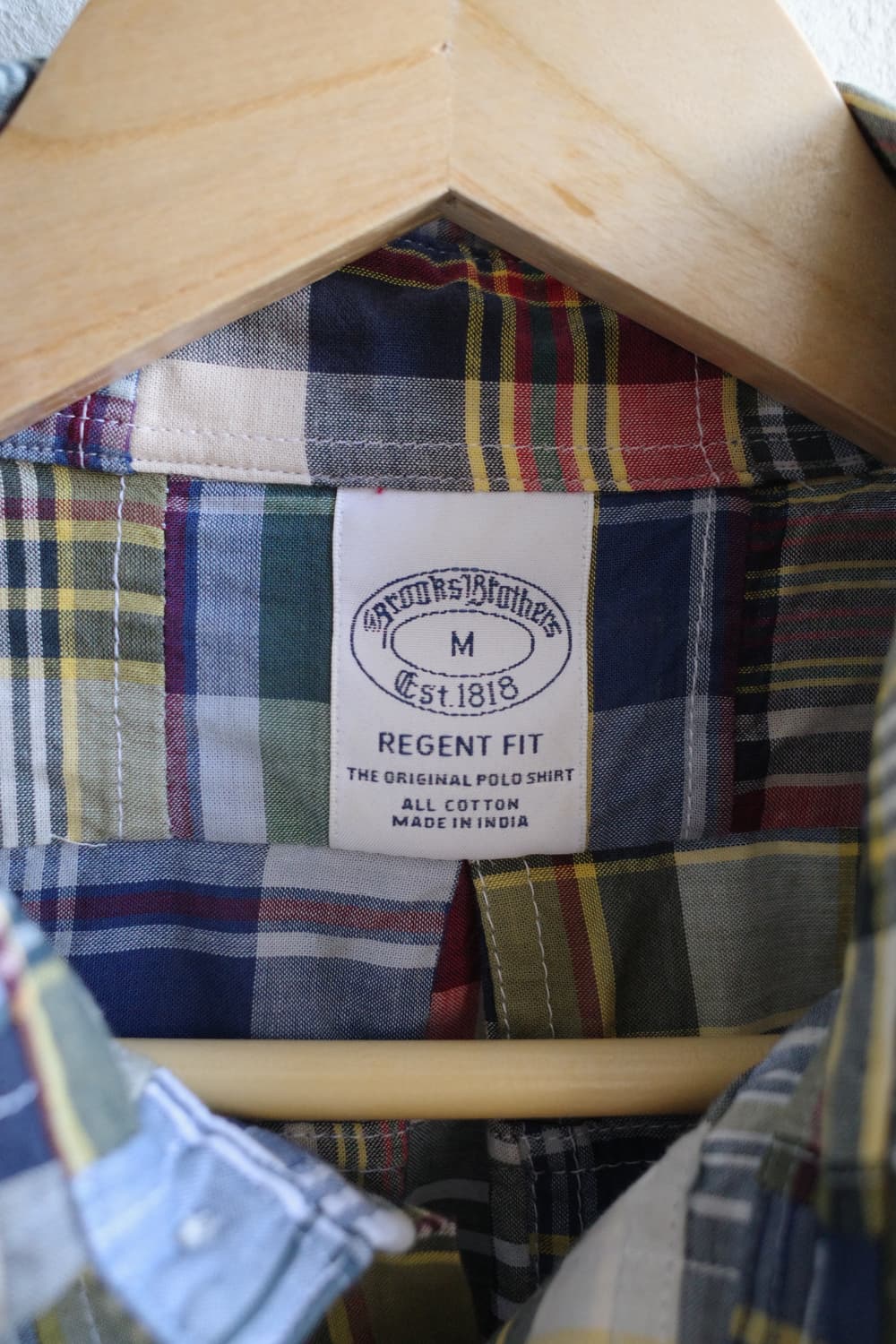 브룩스 브라더스 패치워크 셔츠 상품이미지6