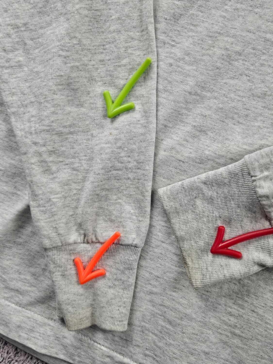 8~90's 프룻오브더룸 키뱅크 싱글스티치 롱슬리브 ( L )/11129 상품이미지5