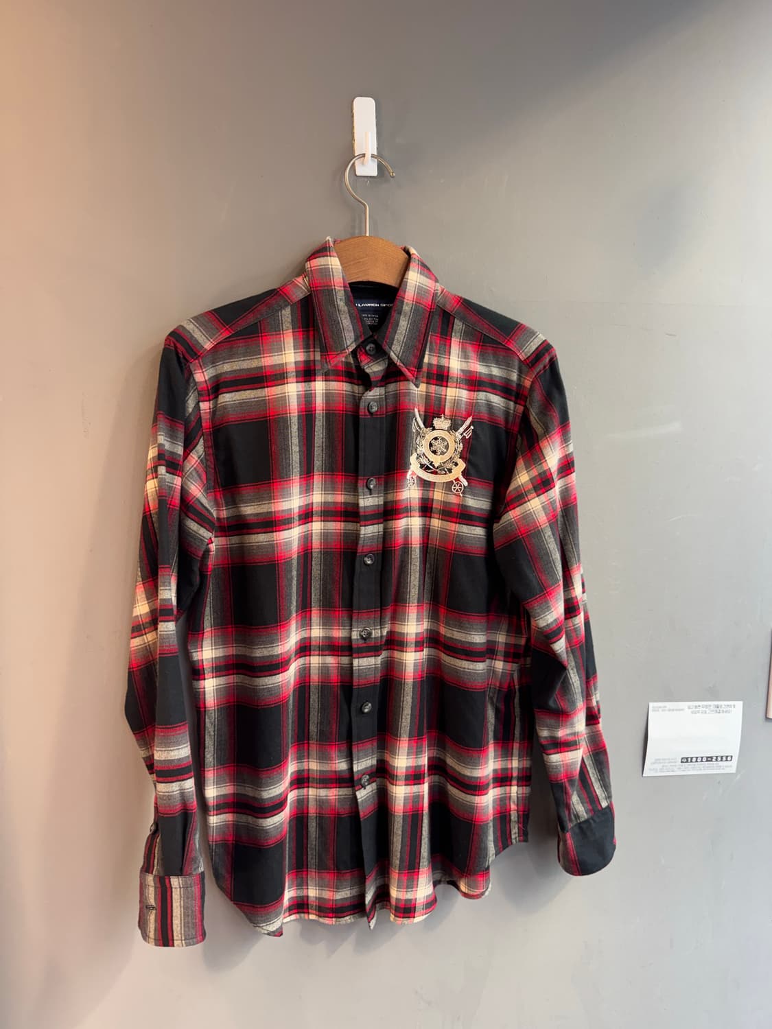 폴로 랄프로렌 체크 셔츠 상품이미지1