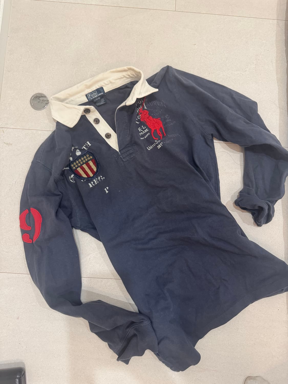 폴로 빅포니 치프키프 성조기 카라티 급처 상품이미지1