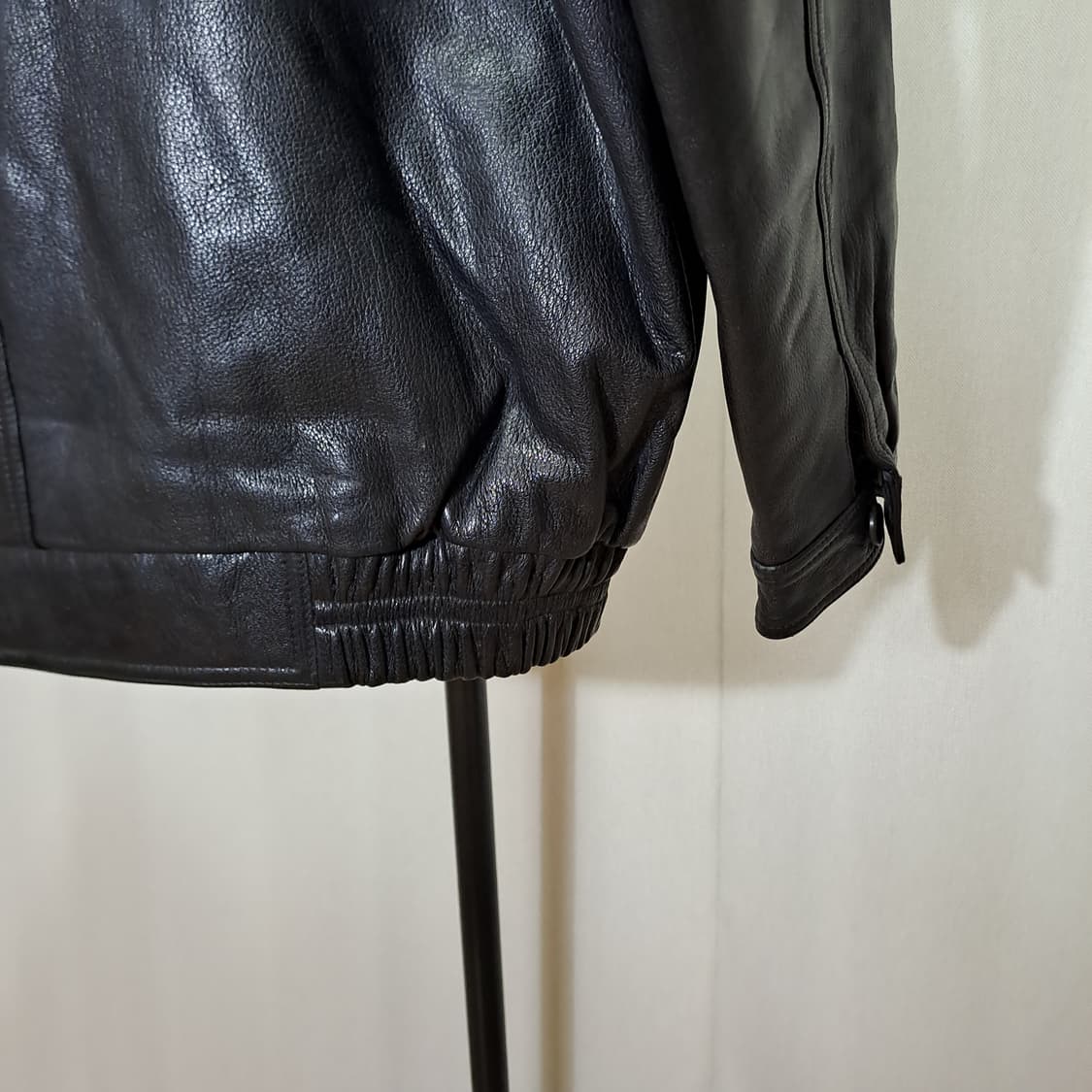 (택포) 레트로 스타일 가죽 봄버 100 B725 상품이미지7