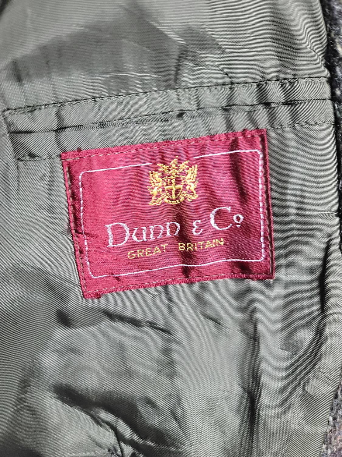 70년대 빈티지 던앤코 Dunn & co 해리스트위드 발마칸 코트 상품이미지6