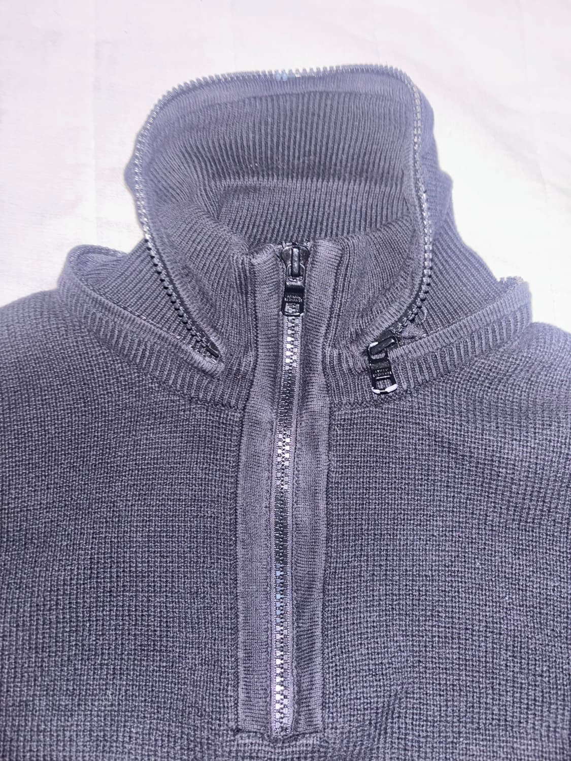 아르마니 익스체인지 넥지퍼 니트집업 s 상품이미지3