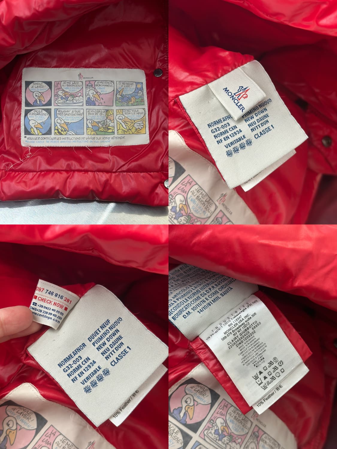 몽클레어 클라이리 경량 패딩  상품이미지10