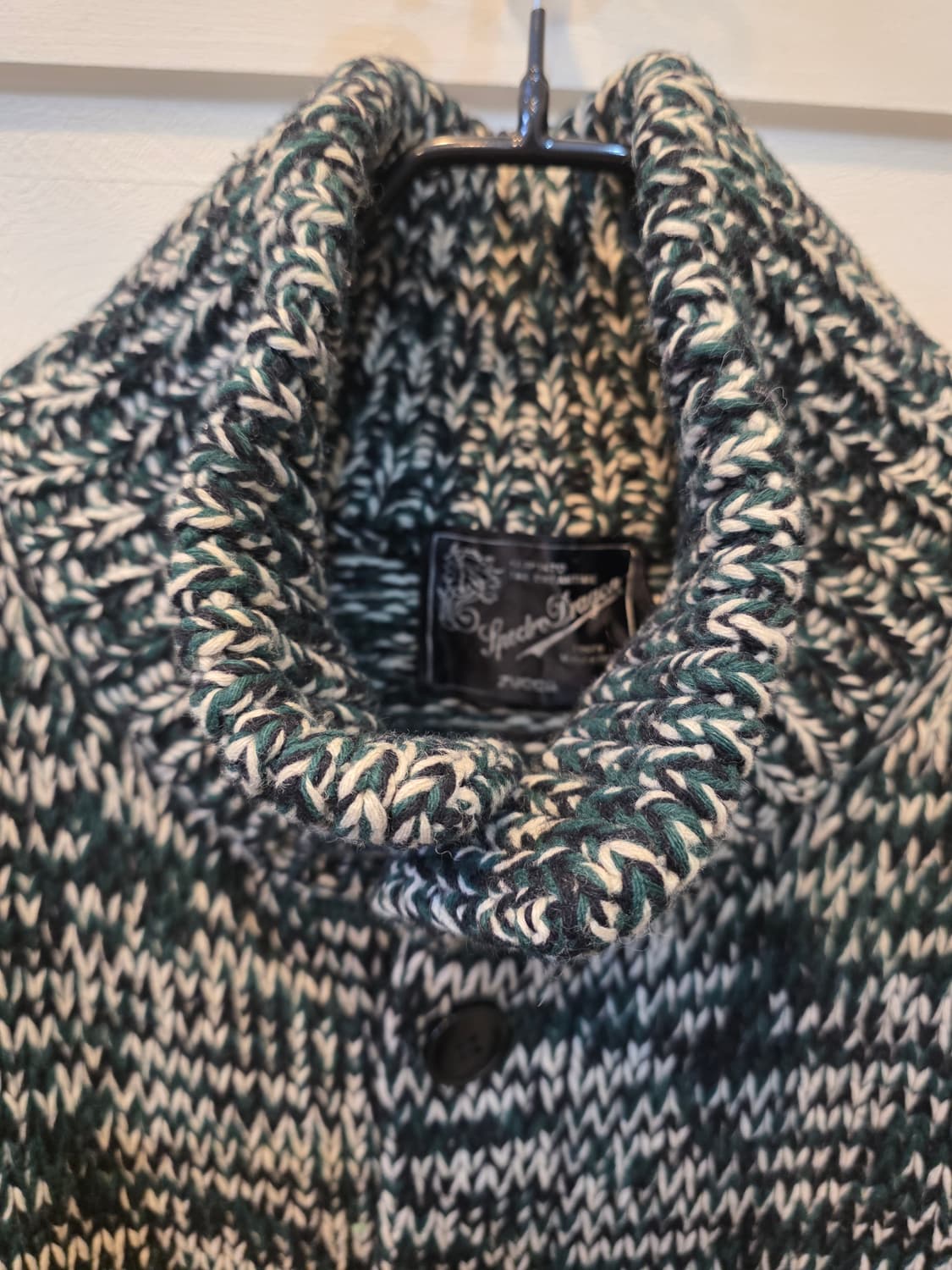 주카 스펙보 드래곤  꽈배기 니트 가디건 상품이미지2