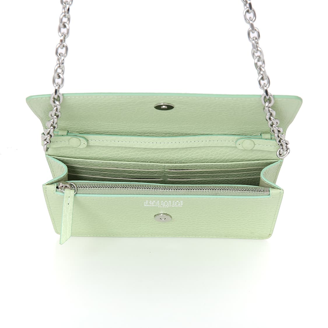 메종 마르지엘라 피스타치오 아이코닉 스티치 미니크로스 WOC S56UI0 상품이미지10