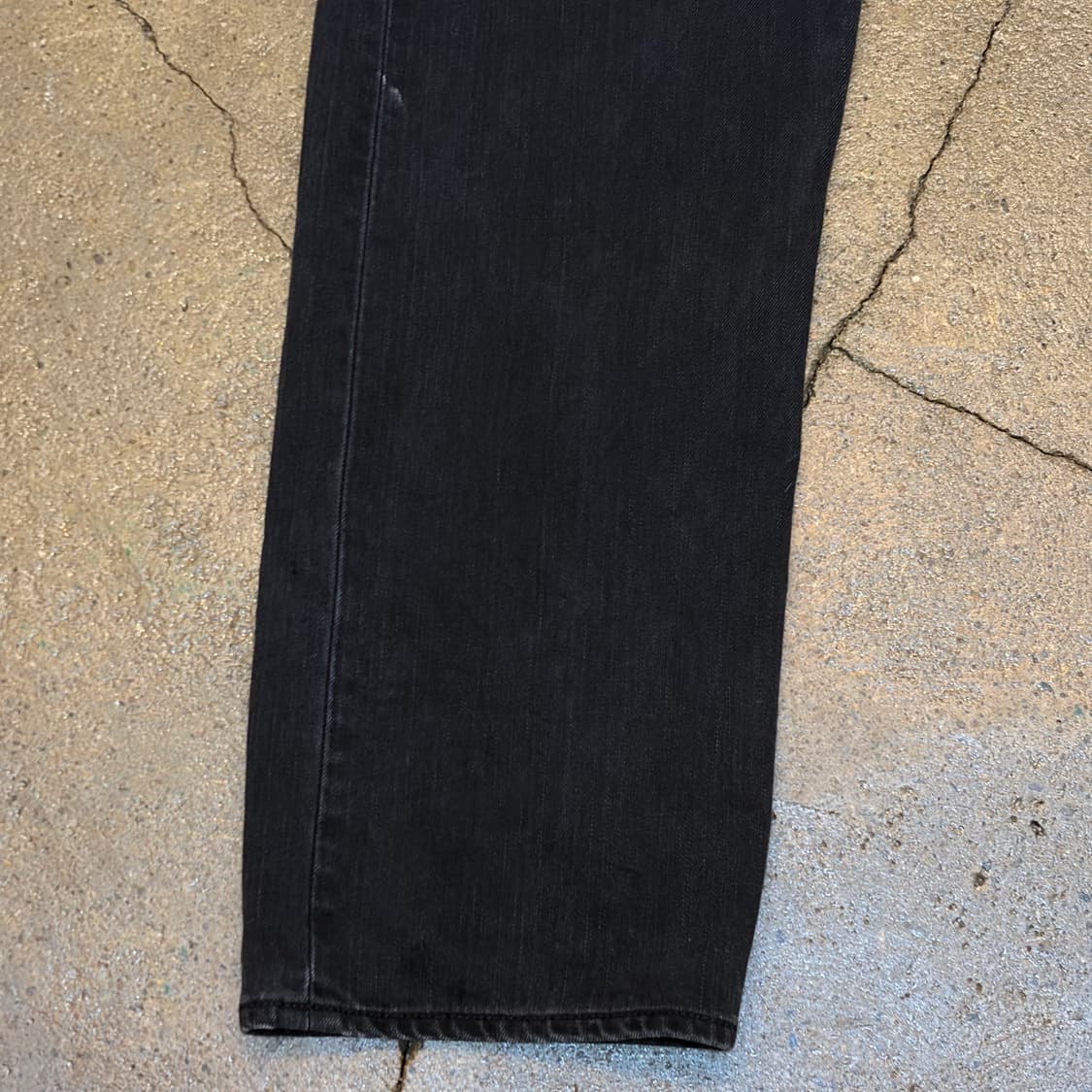 미국 빈티지 리바이스 501 블랙진 흑청 빅사이즈 청바지 상품이미지5