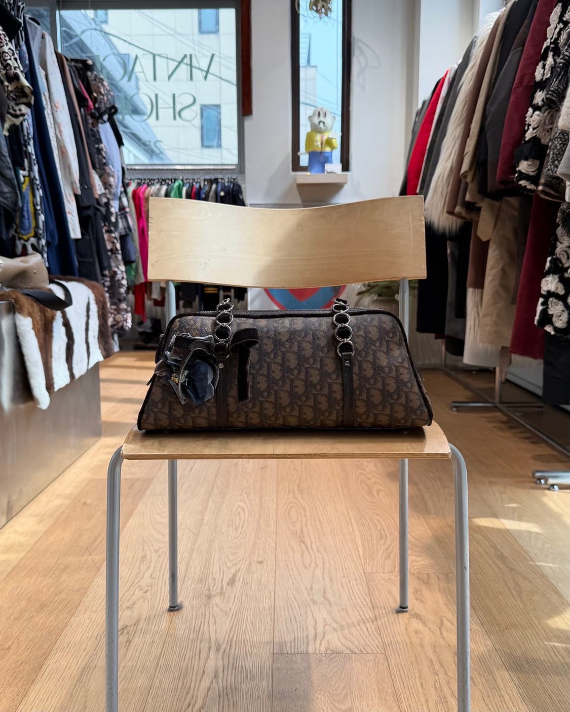 크리스찬 디올 브라운 로맨틱 오블리크 숄더백  상품이미지1